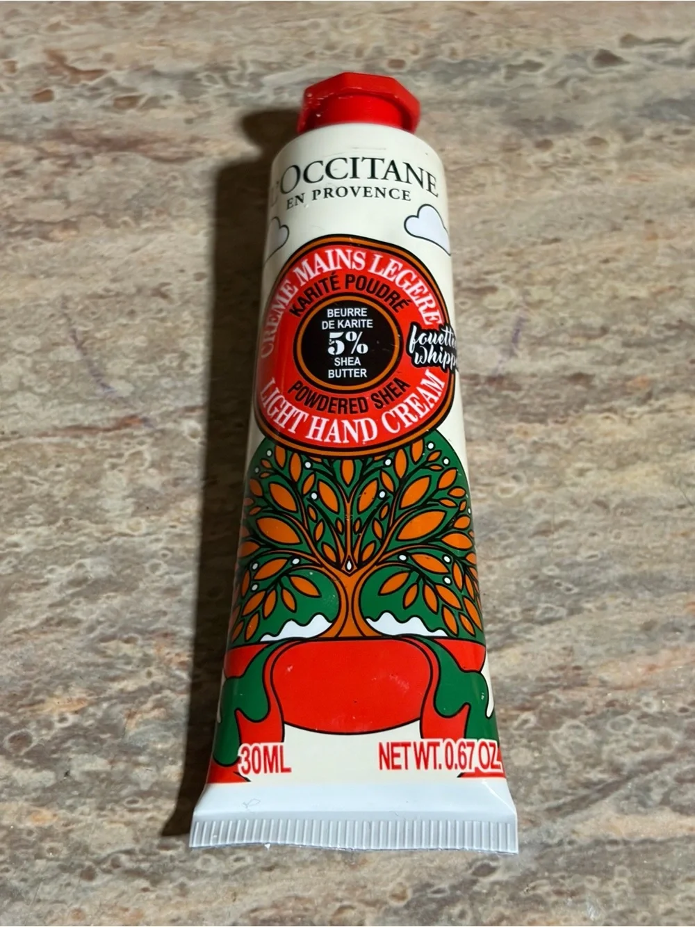L'OCCITANE Shea Butter Limited Edition Lip Balm, Hand Cream, and Bar Soap Set